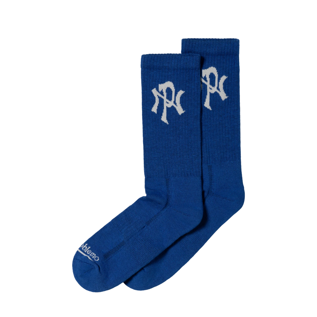 No Problemo - No Problemo - NYP Socks - Blue/ White