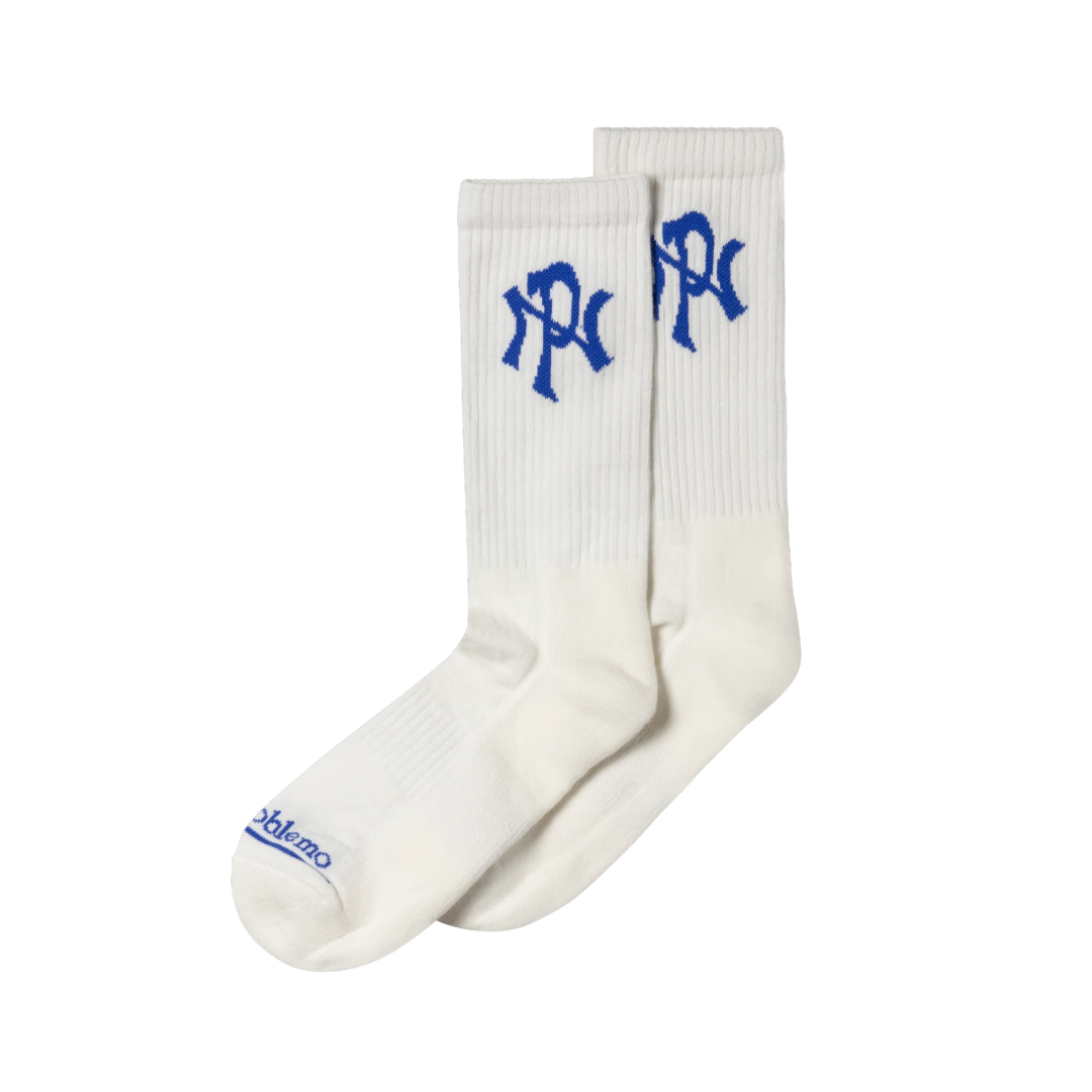 No Problemo - No Problemo - NYP Socks - White/ Blue