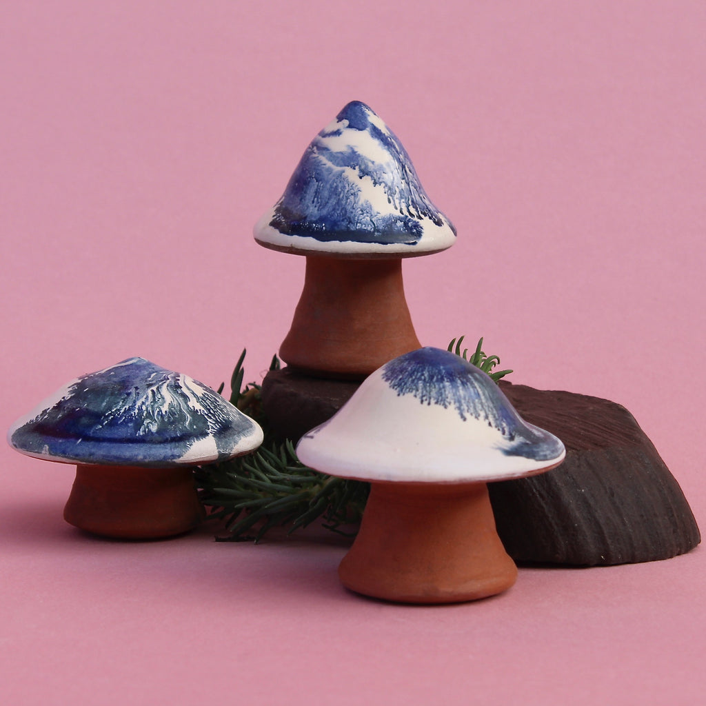 Tomorrow x Mr Ben Handmade Mushroom Paperweight