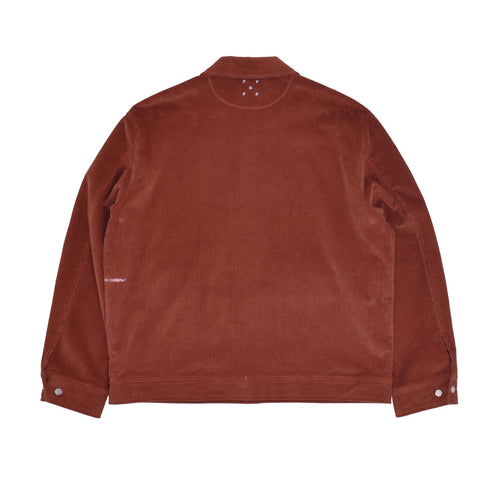 Pop Trading Co - Pop Full Button Jacket - Fired Brick