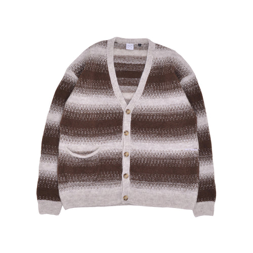 Pop Trading Co - Striped Knitted Cardigan - Delicioso