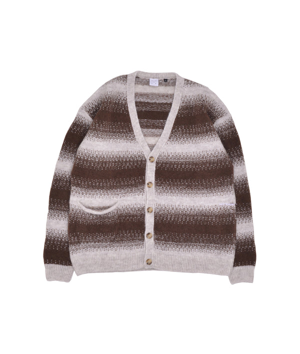 Pop Trading Company - Pop Trading Co - Striped Knitted Cardigan - Delicioso
