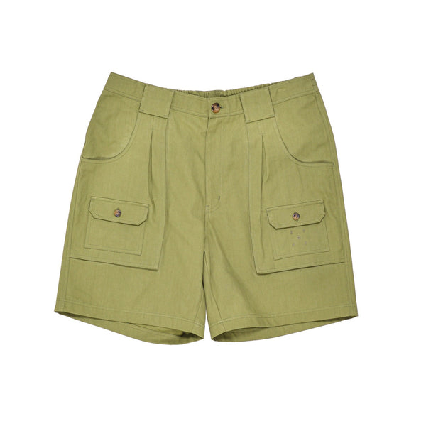 Pop Trading Company - Pop Trading Co - Pocket Short - Loden Green