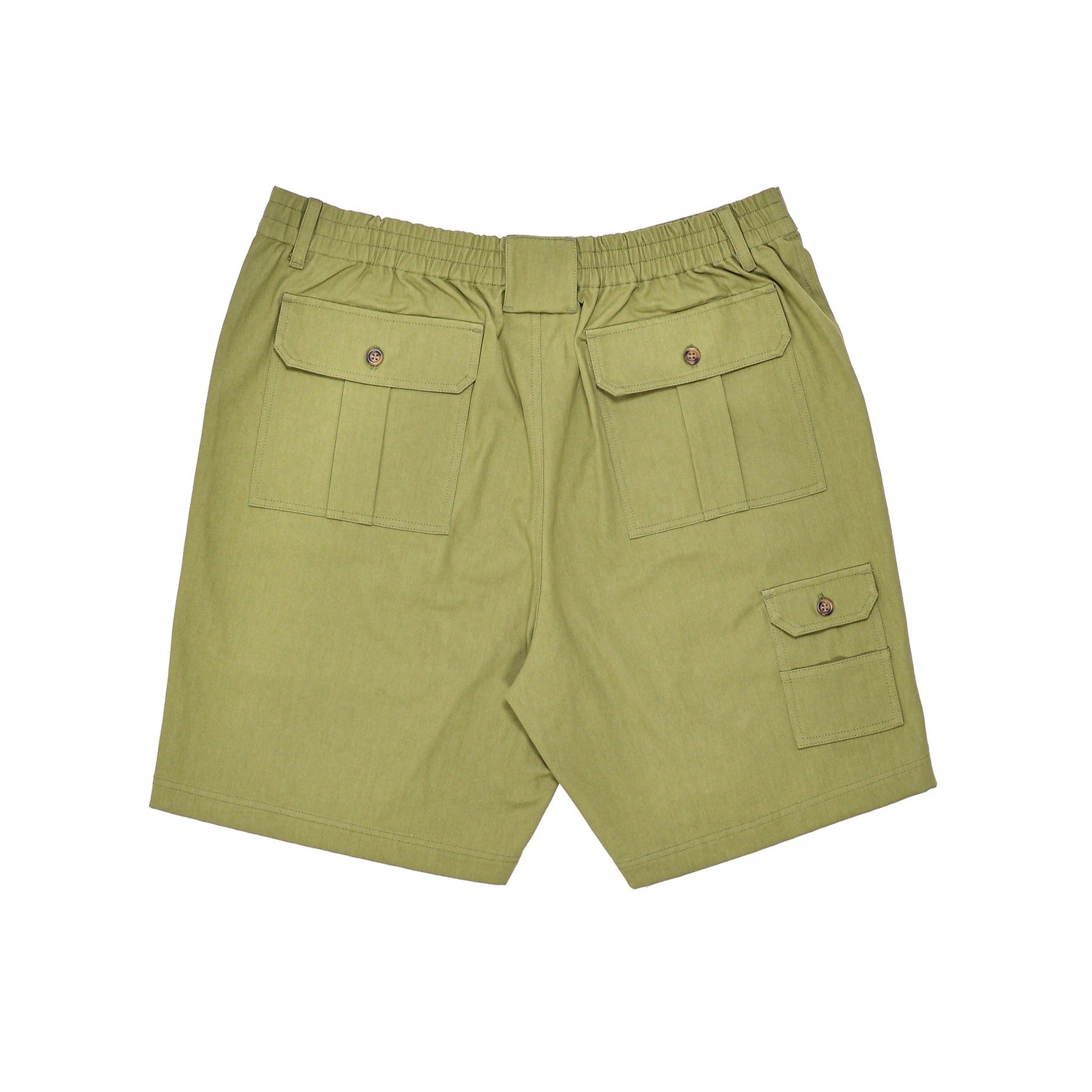 Pop Trading Company - Pop Trading Co - Pocket Short - Loden Green