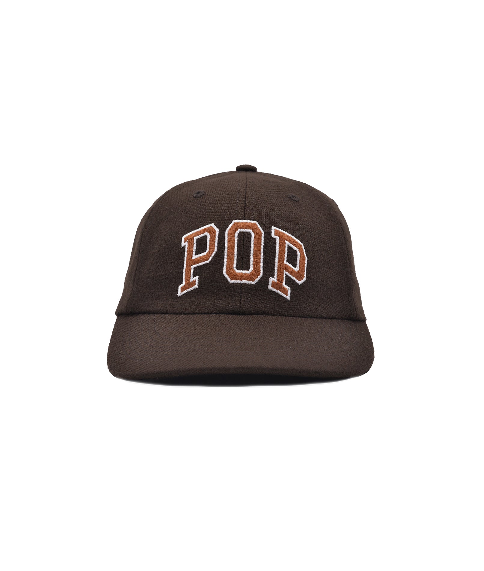 Pop Trading Company - Pop Trading Company - Arch Sixpanel Hat - Brown