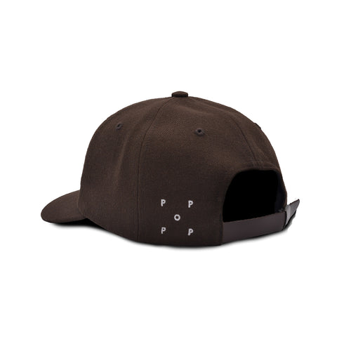 Pop Trading Company - Arch Sixpanel Hat - Brown