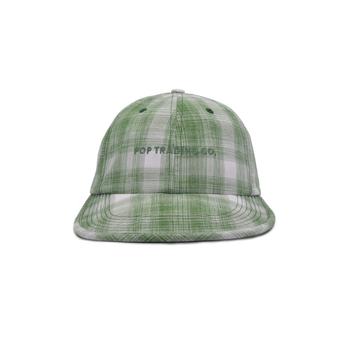 Pop Trading Company - Flexfoam Sixpanel Hat - Green Check