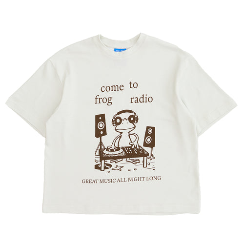 All Caps Studios - Come To Frog Radio Tee - Vintage White