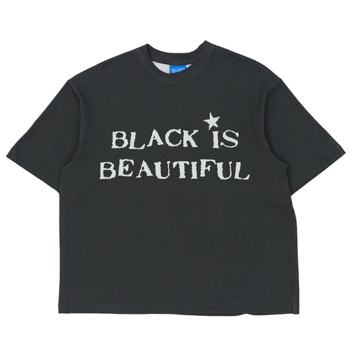 All Caps Studios - Black Is Beautiful Tee - Washed Black