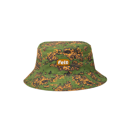 Felt - Work Logo Bucket Hat - Camo