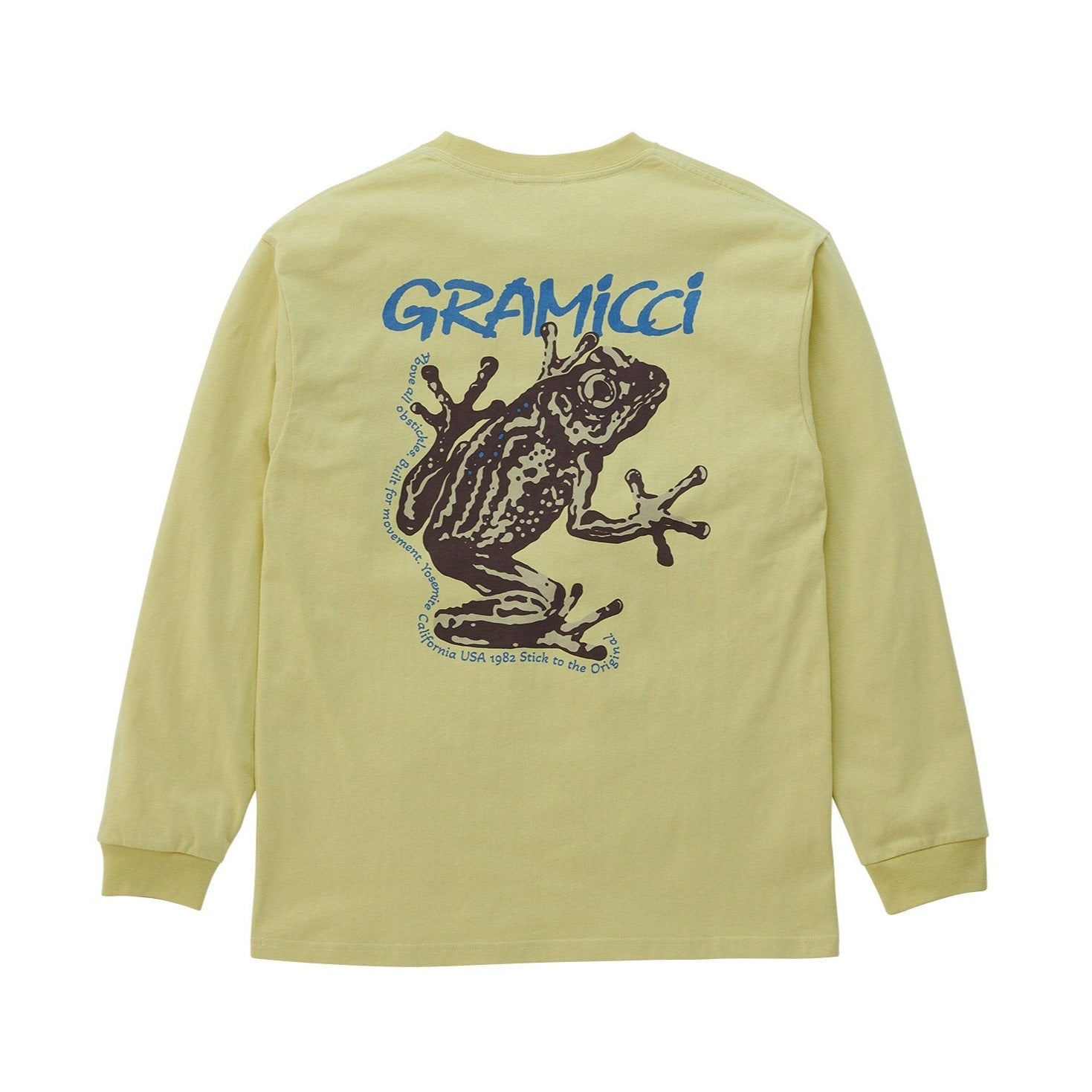 GRAMICCI - Gramicci - Sticky Frog Long Sleeve - Foggy Lemon