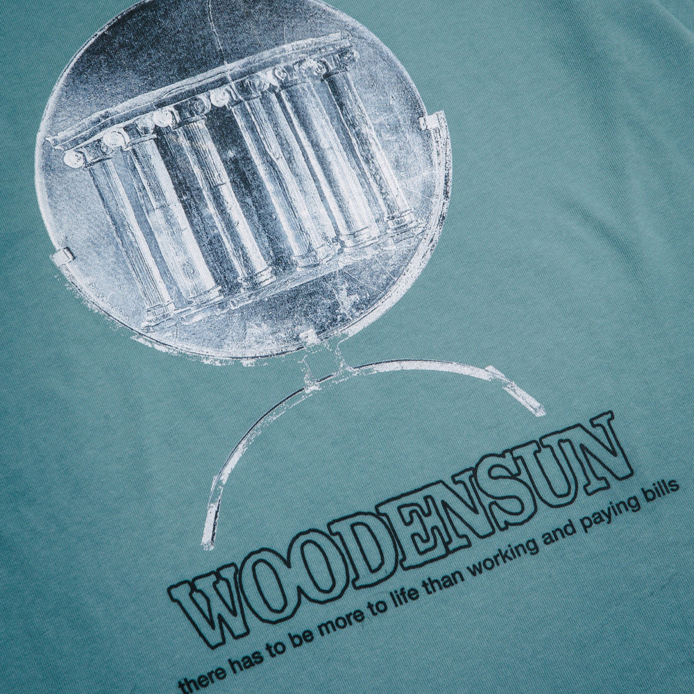 Woodensun - Woodensun - Quiet Journey Tee - Mineral Blue