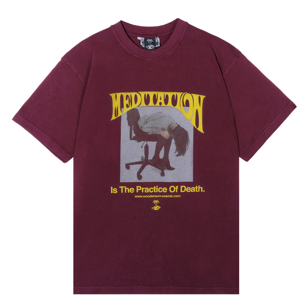 Woodensun - Woodensun - Meditation Tee - Burgundy