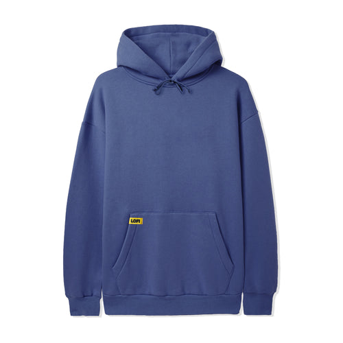 Lo-Fi - Pigment Dyed Pullover Hoodie - True Blue