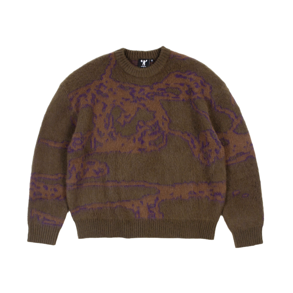 Candice - Candice - Forager Knit Sweatshirt - Moss Mix