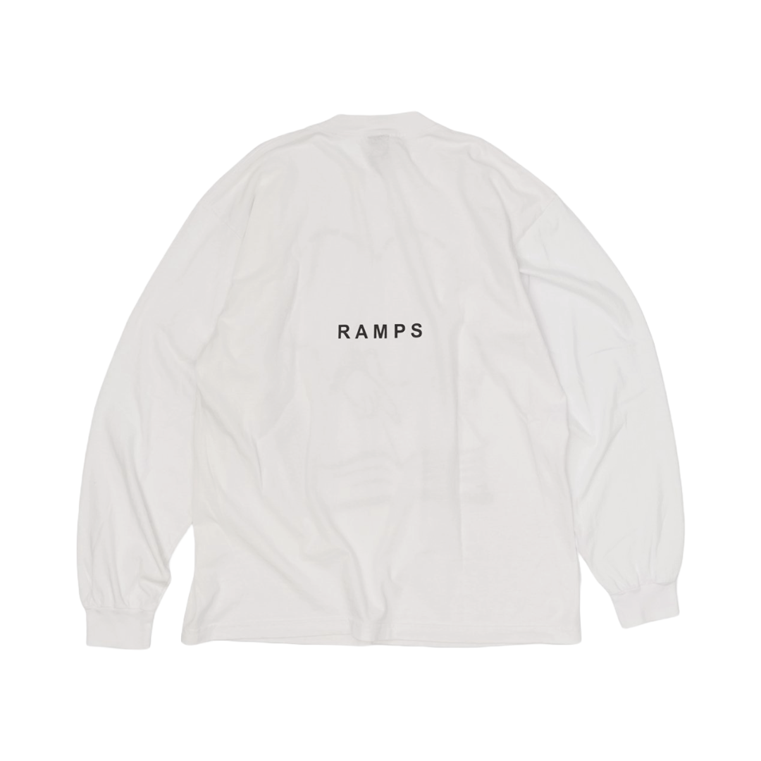 Ramps - Ramps - Cloak Long Sleeve Tee - White