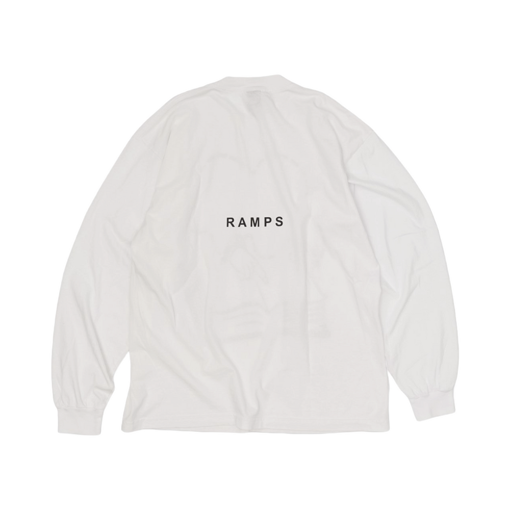 Ramps - Ramps - Cloak Long Sleeve Tee - White