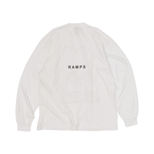 Ramps - Ramps - Cloak Long Sleeve Tee - White