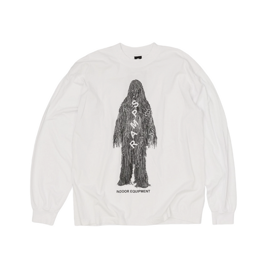 Ramps - Cloak Long Sleeve Tee - White