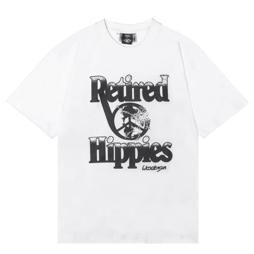 Woodensun - Retired Hippies Tee - White