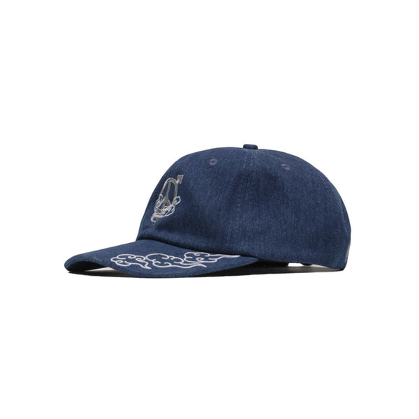 sex hippies - Sex Hippies - Cloud Embroidered Cap - Denim