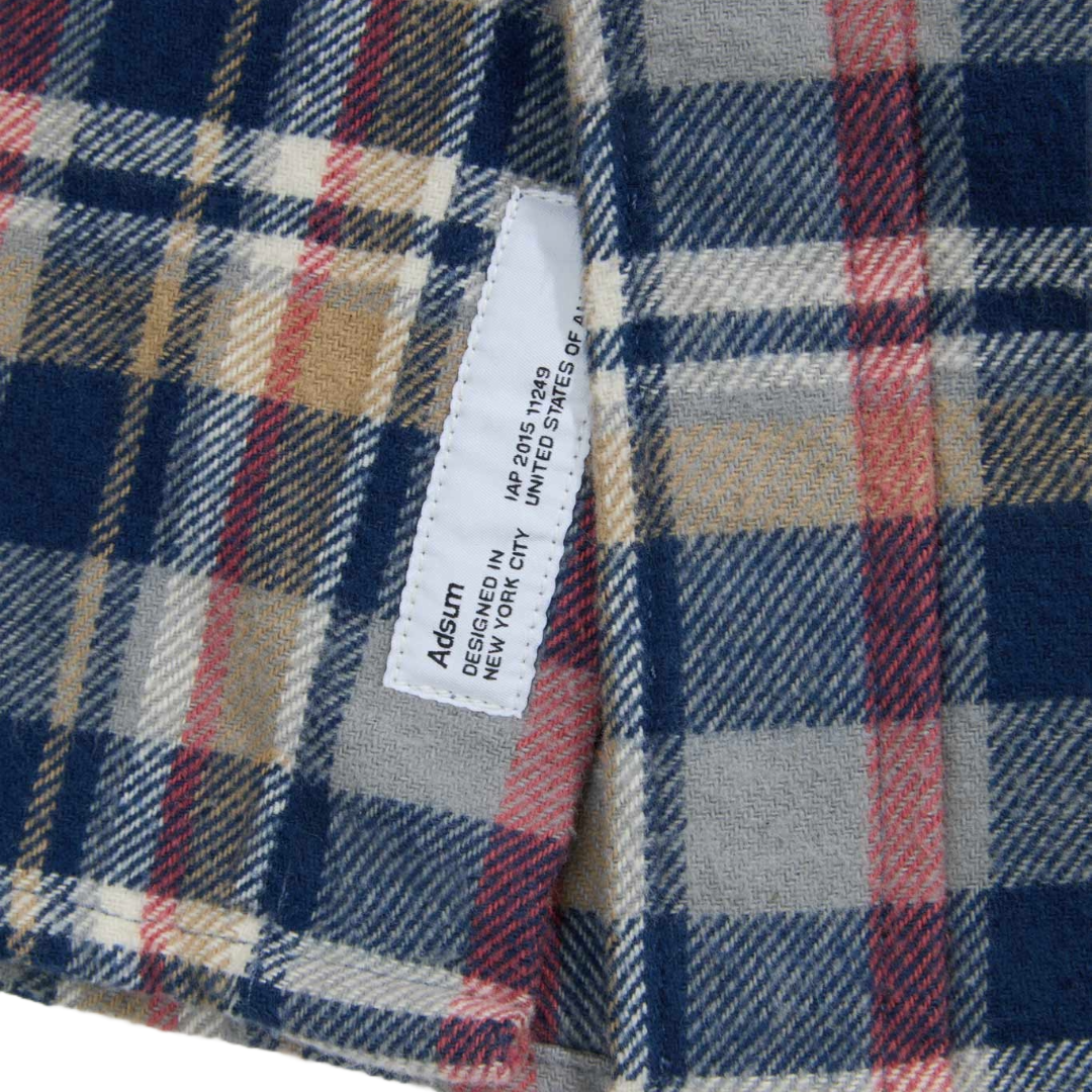 Adsum - Adsum - Classic Plaid Workshirt - Green Check