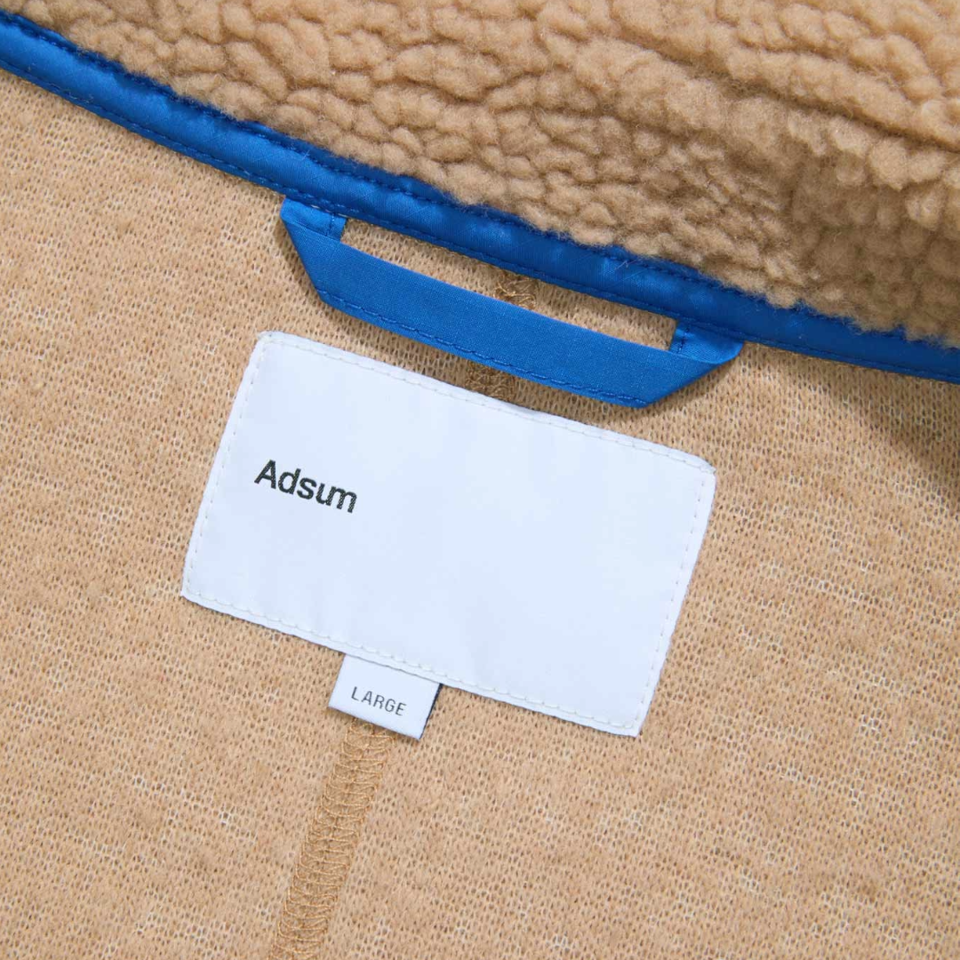 Adsum - Adsum - Expedition Fleece - Beige/ Blue