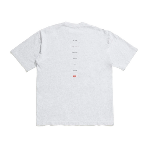 Adsum -  Lily Tee - Bleached Heather Grey