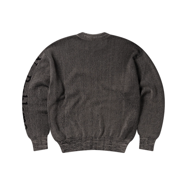 No Problemo - No Problemo - Glitch Knit Crew Neck - Black