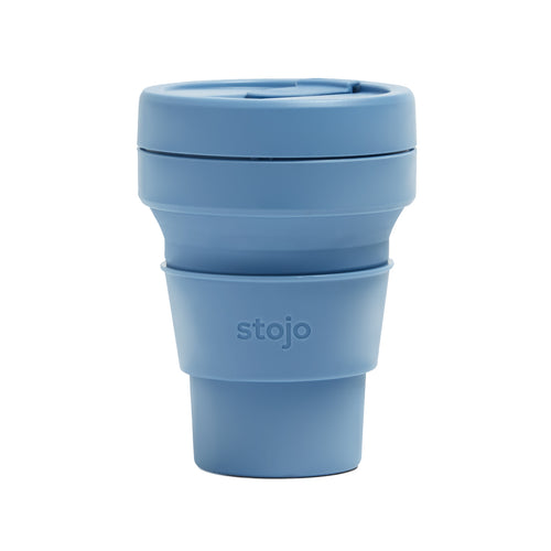 Stojo - 12oz Cup - Steel Blue