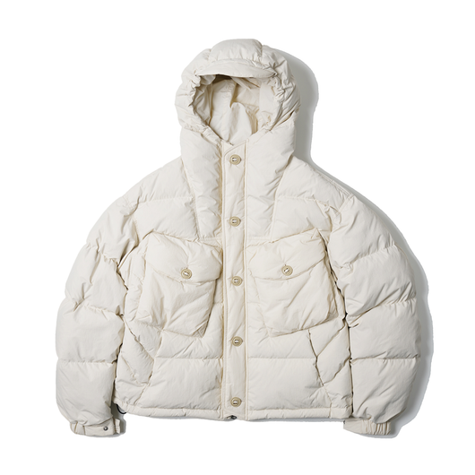 FrizmWorks - Smock Puffer Down Parka - Cream