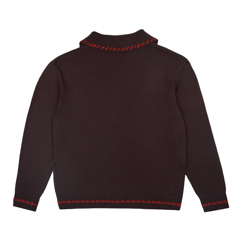 Lorenz - Lorenz - Barnum Cardigan - Brown