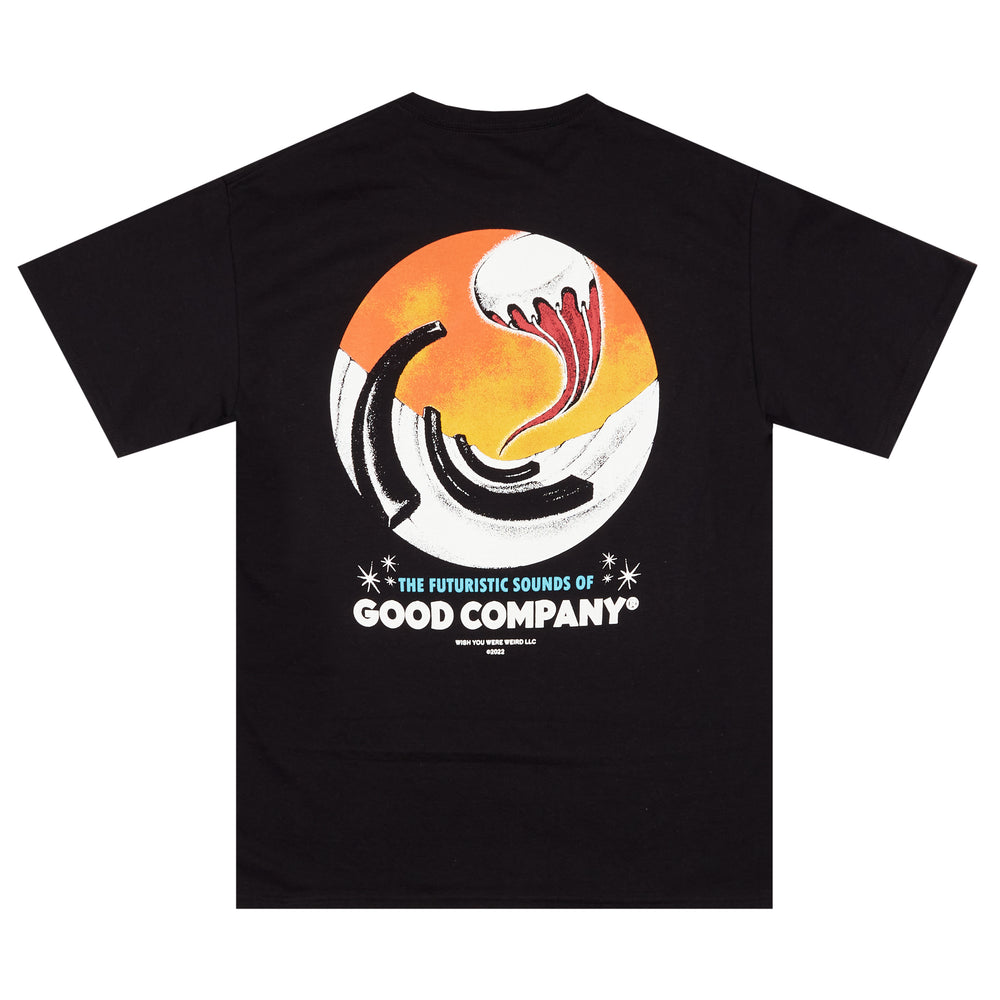The Good Company - The Good Co - Future Sounds Tee - Black