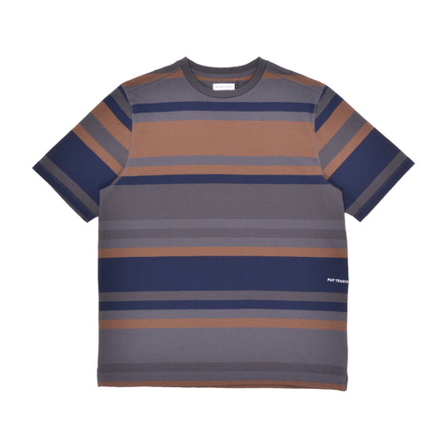Pop Trading Co - Striped T-Shirt - Multi