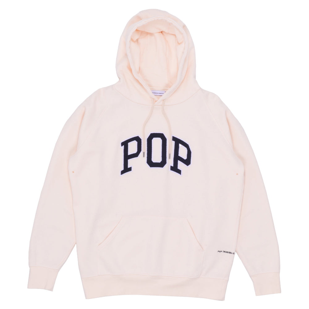 Pop Trading Company - Pop Trading Co - Arch Hooded Sweat - Off White