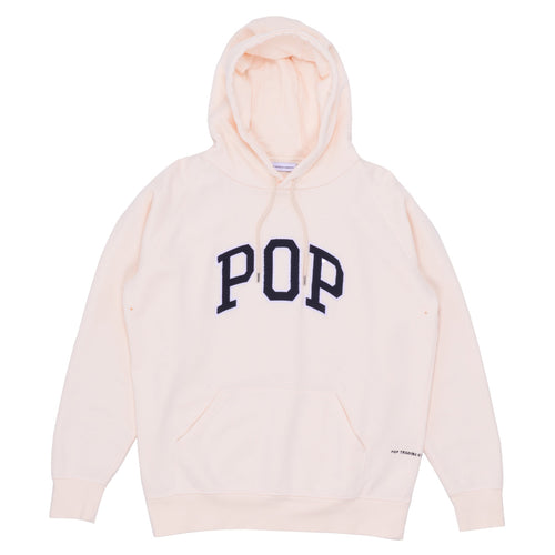 Pop Trading Co - Arch Hooded Sweat - Off White