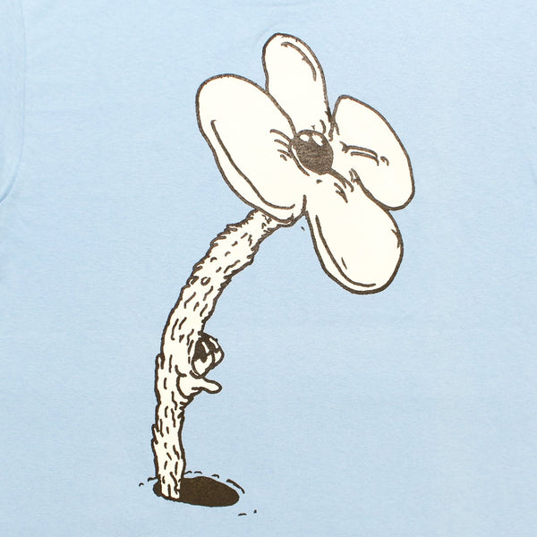 c.c.p - C.C.P. x Mudwig’s Twisted Flower & The Worm Family T-Shirt-  Baby Blue