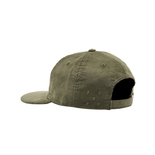 Pop Trading Company - Minicaord - Arch Sixpanel Hat Olivine