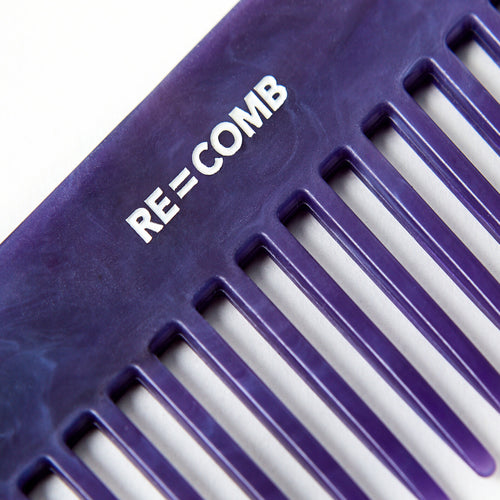 Re=Comb - Recycled Plastic Comb - Purple