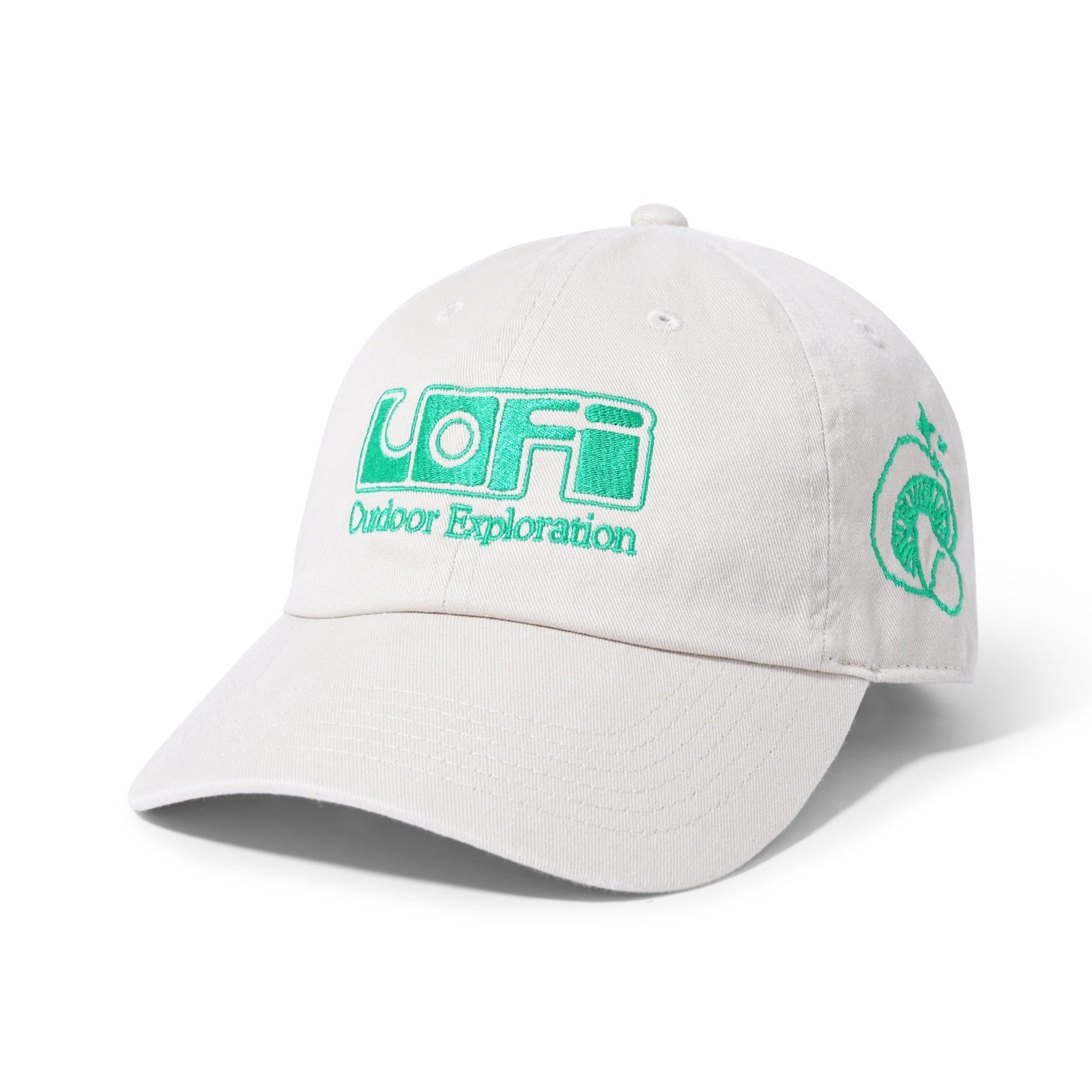 Lo-Fi - Lo-Fi - Outdoor Exploration Six Panel Cap - Khaki