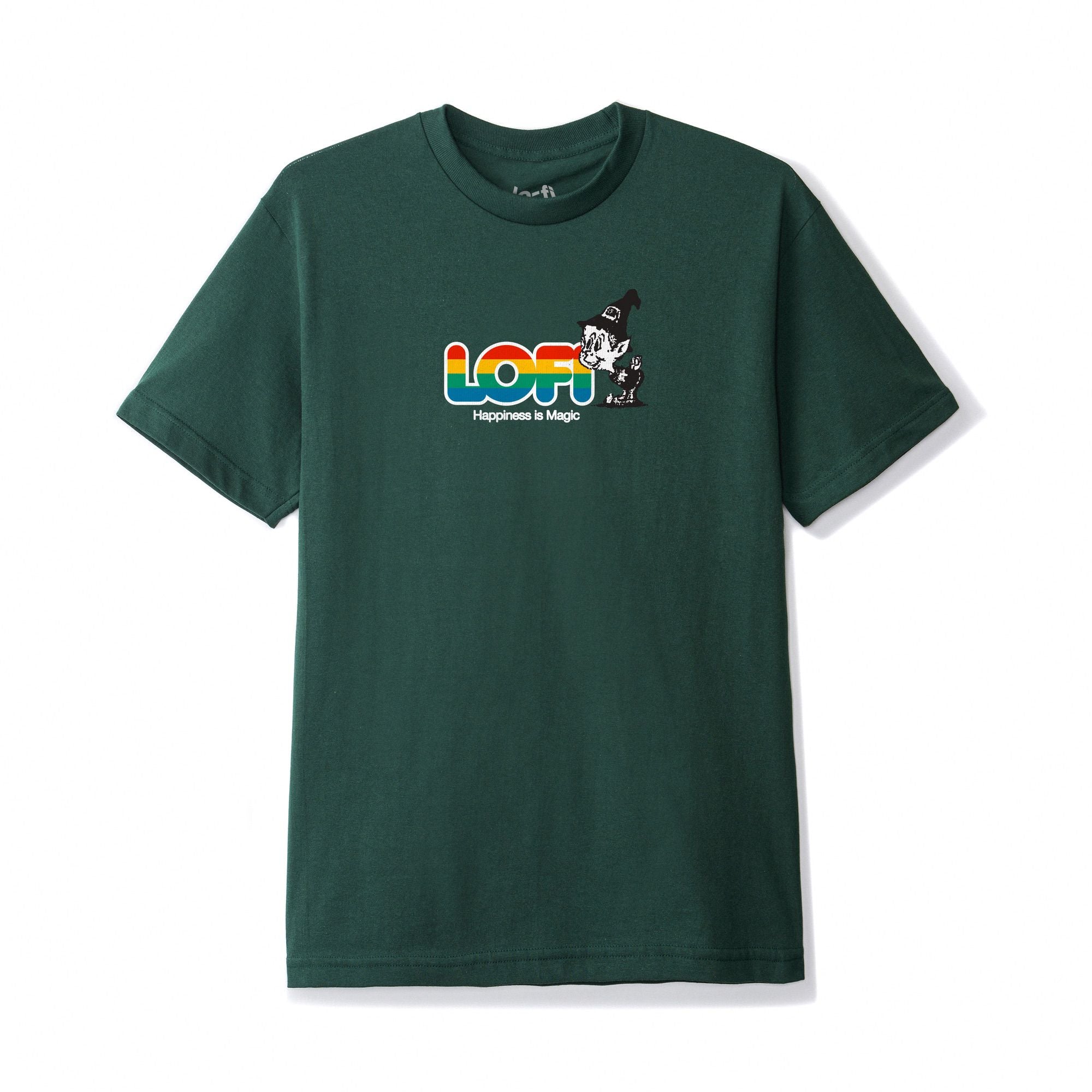 Lo-Fi - Lo-Fi - Happiness Tee - Forest Green