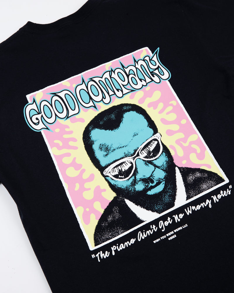 The Good Company - The Good Co - No Wrong Notes Tee - Black