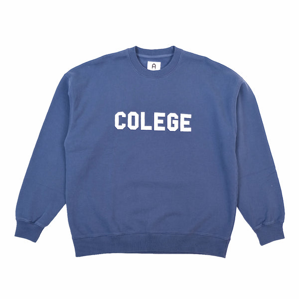 a new brand - A New Brand - Colege Sweatshirt- Blue