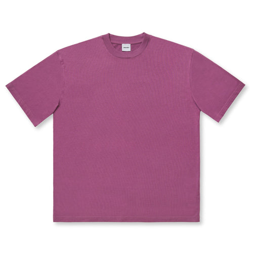 ARCHES - Oversized Heavyweight Tee - Berry