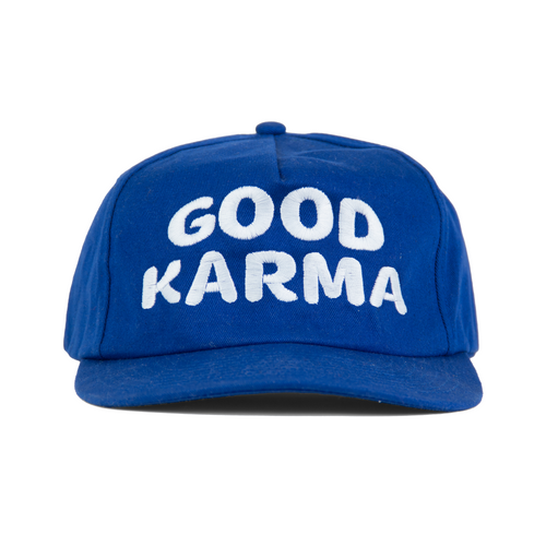 War Bugs Me - Good Karma Cap - Blue