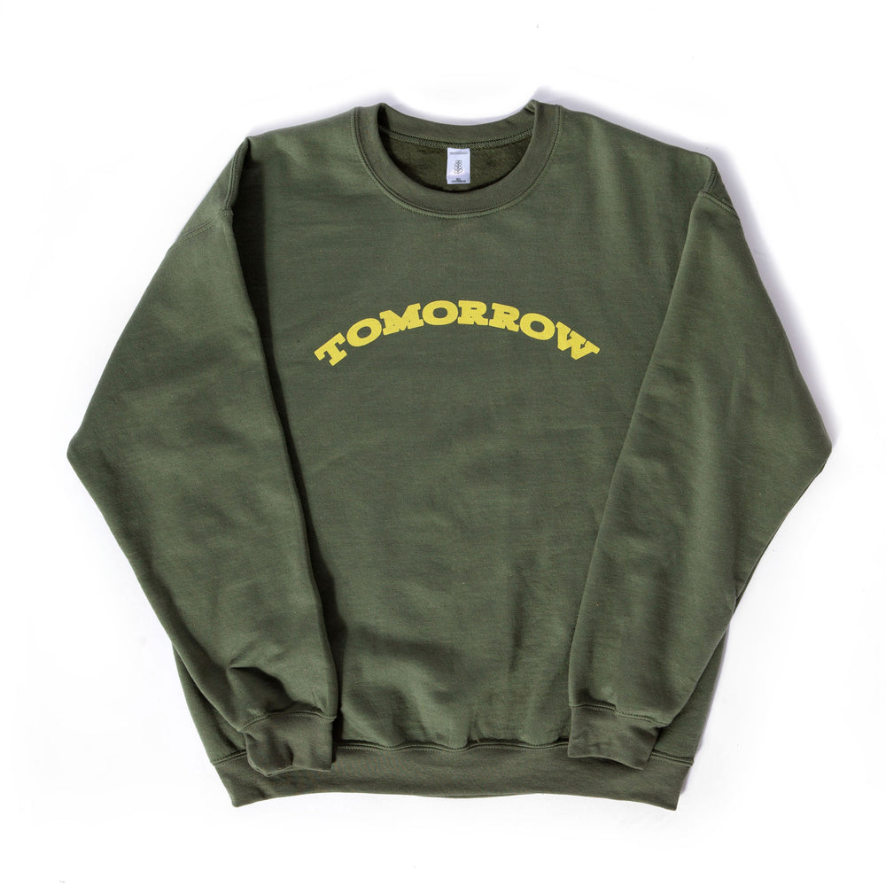 Tomorrow - Tomorrow - Logo Sweatshirt - Moss & Rock Weed