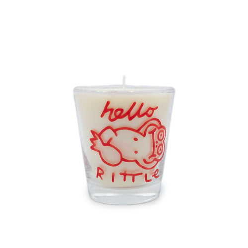 Rittle King - Frog Glass Candle