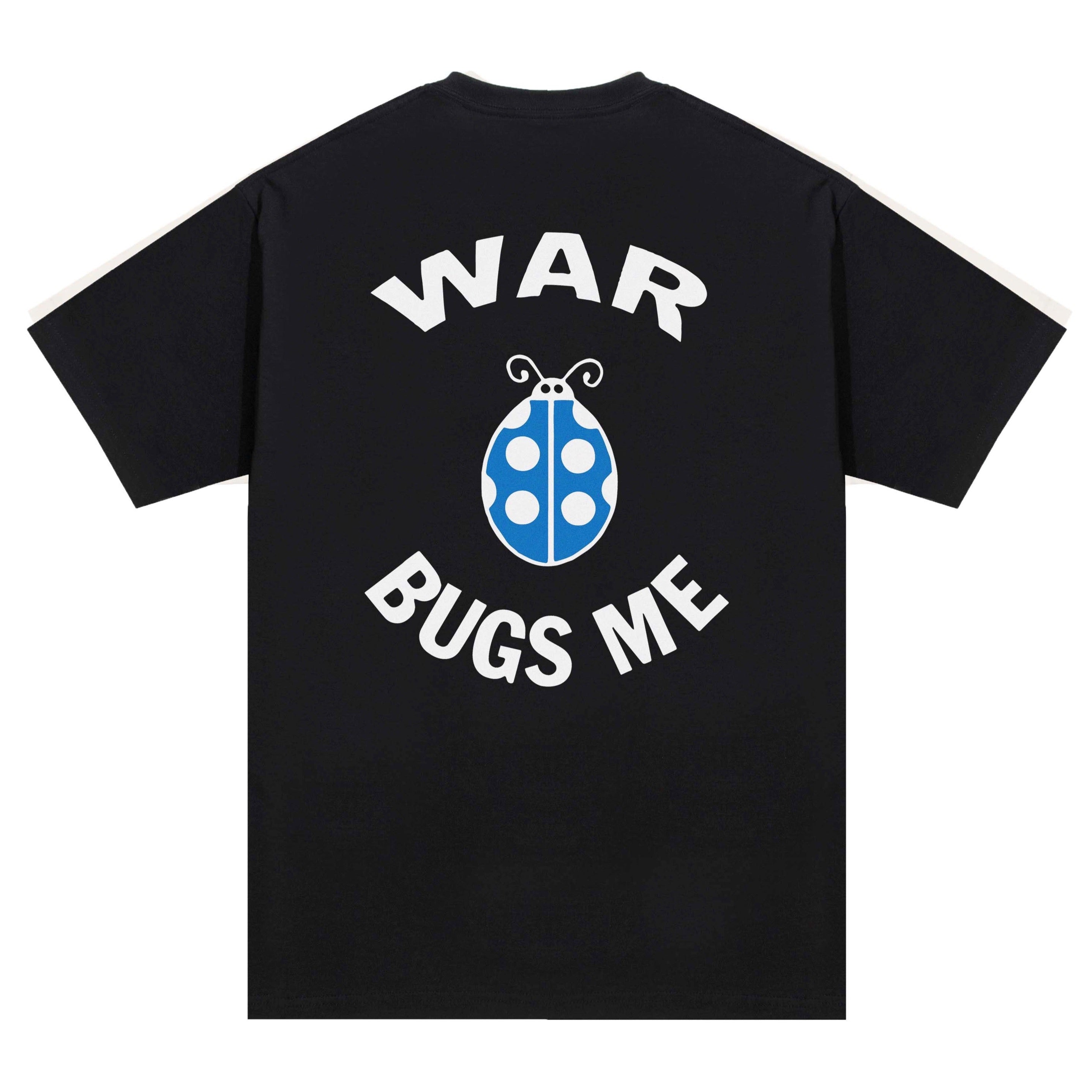 war bugs me - War Bugs Me - Logo Tee - Black