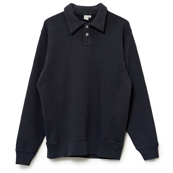 Paa - Paa - Long Sleeve Polo Sweatshirt 2 - Off Black
