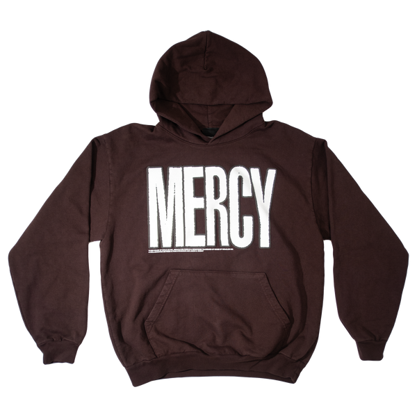 miracle seltzer - Miracle Seltzer -  Mercy Hooded Sweatshirt - Brown